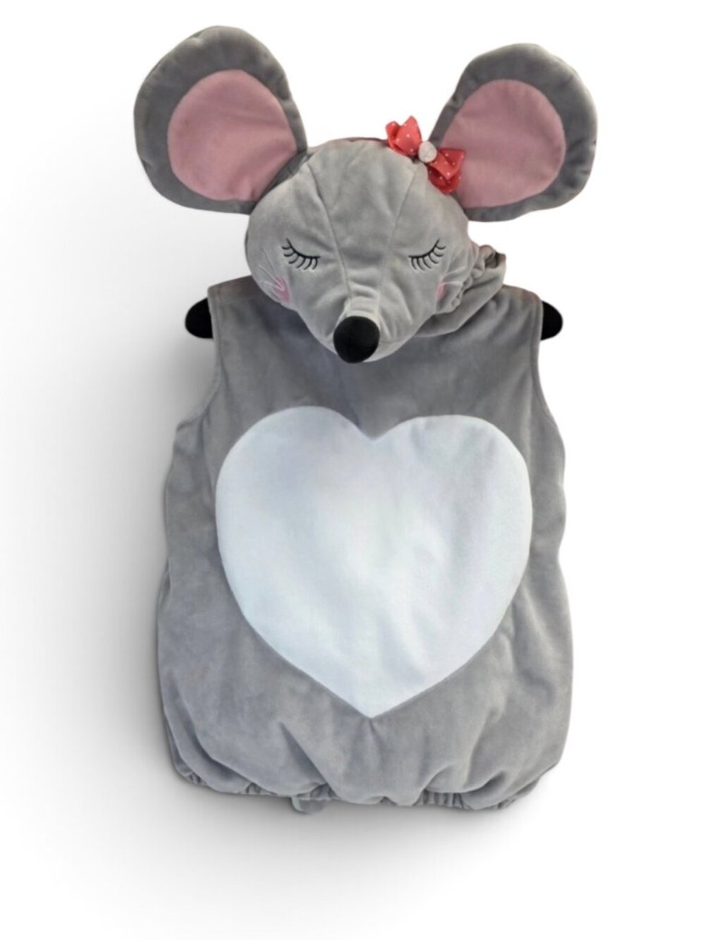 NWT Koala Kids Toddler Girl Gray Mouse Halloween Costume